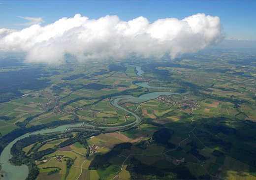 Luftbild Bayern